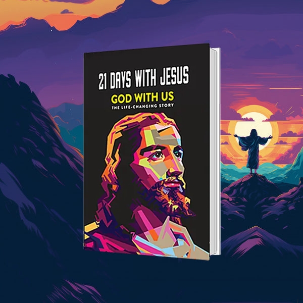 21 Days with Jesus book cover.